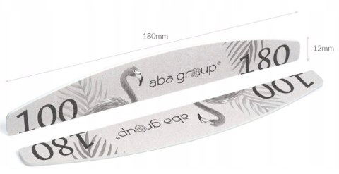 ABA GROUP PILNIK DO PAZNOKCI PÓŁKSIĘŻYC 100/180 STANDARD