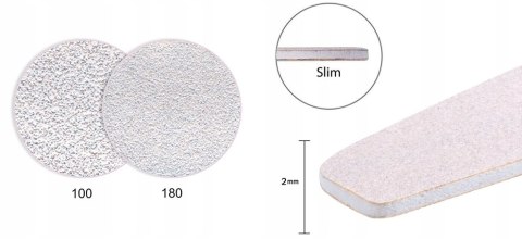 ABA GROUP PILNIK DO PAZNOKCI WINGS 100/180 SLIM