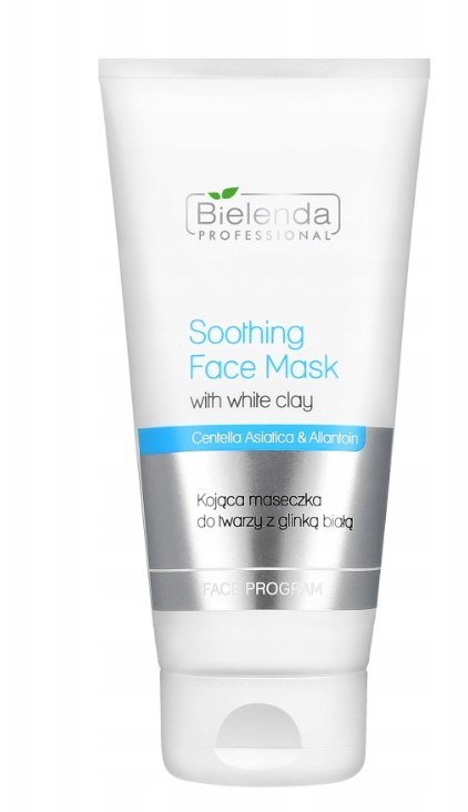 BIELENDA Professional maseczka do twarzy glinką białą 150g