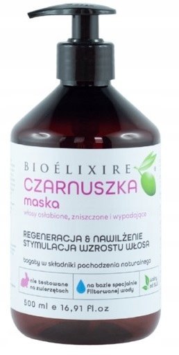 BIOELIXIRE CZARNUSZKA MASKA 500ml
