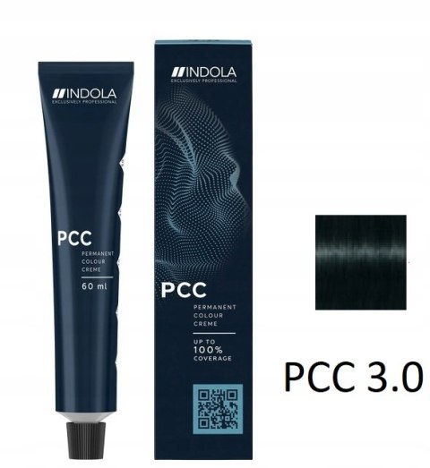 Farba do włosów 3.0 Ciemny brąz INDOLA PCC 60ml