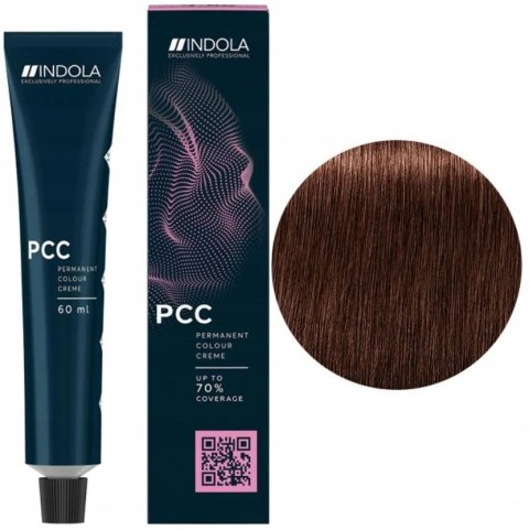 Farba do włosów 5.56 Jasnobrązowy mahoniowo-czerwony INDOLA PCC 60ML