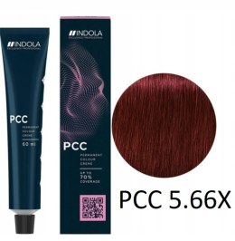 Farba do włosów 5.66X Jasnobrązowy ekstra czerwony INDOLA PCC 60ml