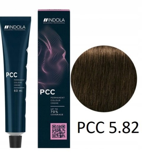 Farba do włosów 5.82 Jasny brąz czekoladowa perła INDOLA PCC 60ml