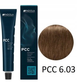 Farba do włosów 6.03 Ciemny blond naturalne złoto INDOLA PCC 60ml
