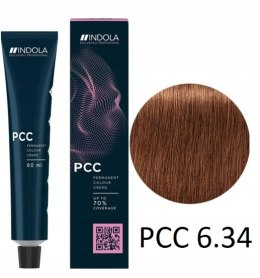 Farba do włosów 6.34 Ciemny blond miedziane złoto INDOLA PCC 60ml