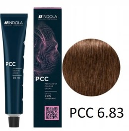 Farba do włosów 6.83 Ciemny blond czekoladowe złoto INDOLA PCC 60ml