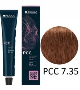Farba do włosów 7.35 Średni blond złoty mahoń INDOLA PCC 60ml