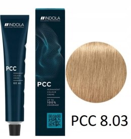 Farba do włosów 8.03 jasny blond naturalne złoto INDOLA PCC 60ml