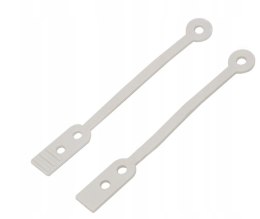 Gumki do wałków 50 sztuk mocne do trwałej 9 cm płaskie Zestaw 003 XHAIR