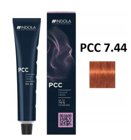 INDOLA PCC farba do włosów 7.44