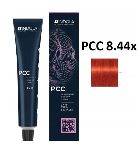 INDOLA PCC farba do włosów 8.44x