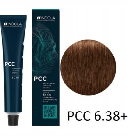 Indola PCC farba do włosów 6.38+