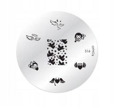 KONAD Płytka z wzorkami s16