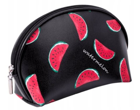 Kosmetyczka damska czarna arbuzy