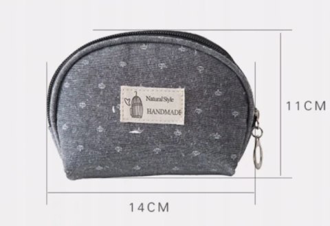 Kosmetyczka damska różowa 3 części