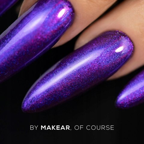 MAKEAR Błyszczyk do paznokci pyłek w kremie SFX Nailstick fiolet holo NH05