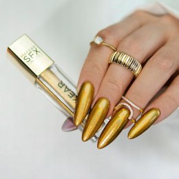 MAKEAR Błyszczyk do paznokci pyłek w kremie SFX Nailstick złoty holo NH02