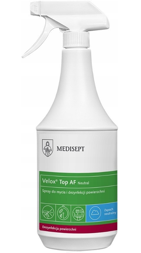 MEDISEPT Preparat do dezynfekcji powierzchni Velox Top AF 1L gotowy roztwór