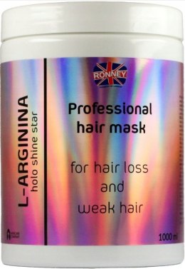 Maska do włosów osłabionych przeciw wypadaniu L-ARGININA RONNEY 1000 ml