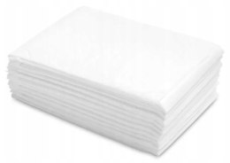 Prześcieradło Podkład włókninowy Biały 215x100cm 10 sztuk Ochronne Materac