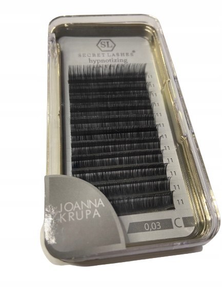 SECRET LASHES Rzęsy Hypnotizing C 0,03 DŁUGOŚĆ 11