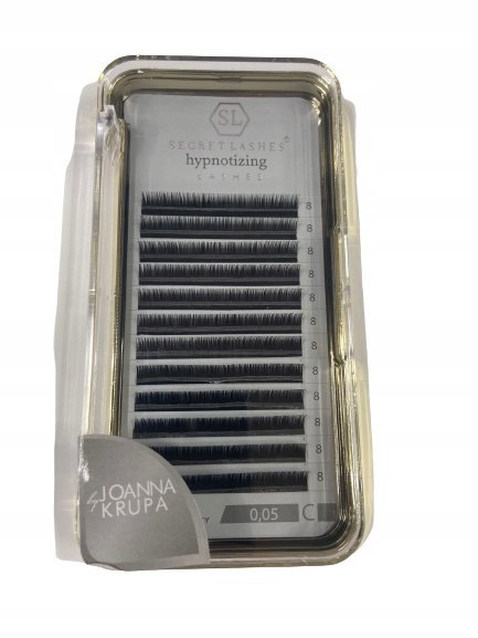 SECRET LASHES Rzęsy Hypnotizing C 0,05 DŁUGOŚĆ 8