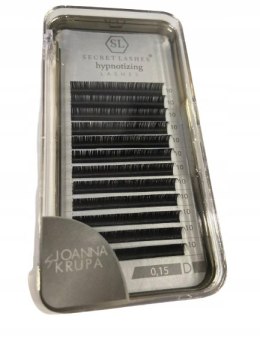 SECRET LASHES Rzęsy Hypnotizing D 0,15 DŁUGOŚĆ 10