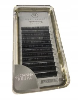 SECRET LASHES Rzęsy Hypnotizing D MIX 0,15mm