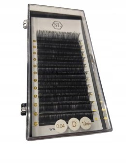 SECRET LASHES Rzęsy KASZMIROWE D 0,04 DŁUGOŚĆ 13