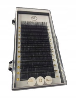 SECRET LASHES Rzęsy KASZMIROWE D 0,04 DŁUGOŚĆ 14