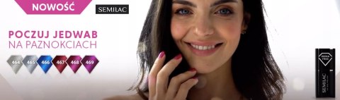 SEMILAC 465 Luxury Chillout Lakier Hybrydowy 7ml