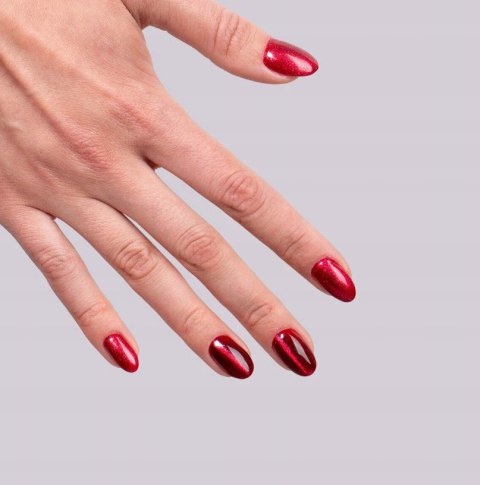 SEMILAC 467 Red Candle Flash Lakier Hybrydowy 7ml