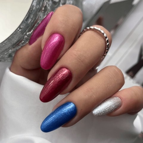 SEMILAC 467 Red Candle Flash Lakier Hybrydowy 7ml