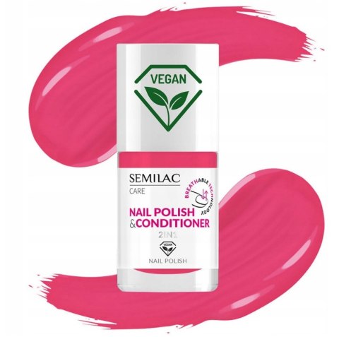 SEMILAC BREATHable Oddycha. Lakier do Paznokci 031