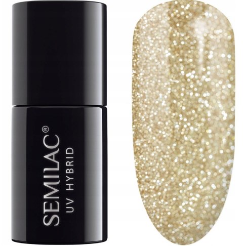 SEMILAC LAKIER HYBRYD 260 PLATINUM LIGHT GOLD 7ML