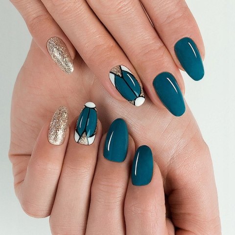 SEMILAC LAKIER HYBRYD 260 PLATINUM LIGHT GOLD 7ML