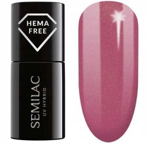 SEMILAC LAKIER HYBRYDOWY 377 SHIMMER STONE RUBY