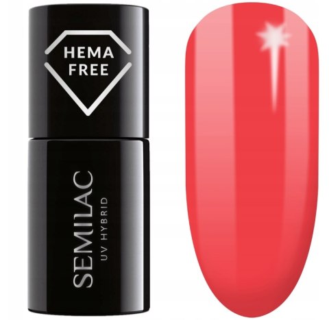 SEMILAC LAKIER HYBRYDOWY 442 TRICK OR PINK 7ML