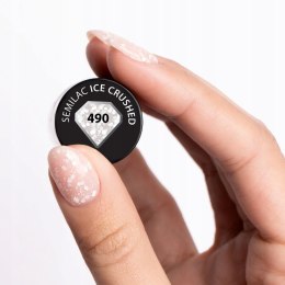 SEMILAC LAKIER HYBRYDOWY 490 ICE CRUSHED 7ML