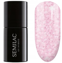 SEMILAC LAKIER HYBRYDOWY 491 STRAWBERRY ICE 7ML