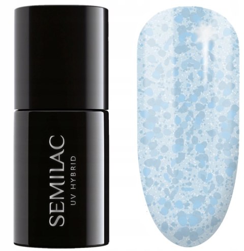 SEMILAC LAKIER HYBRYDOWY 493 BUBBLE GUM 7ML