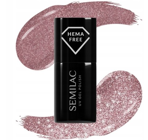 SEMILAC Lakier Hybrydowy 395 Dawn till Dusk 7 ml