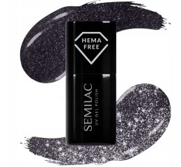 SEMILAC Lakier Hybrydowy 399 Dark & Spark 7 ml