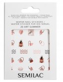 SEMILAC Naklejki Na Paznokcie Wodne ART SUMMER 20