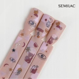 SEMILAC Naklejki Na Paznokcie Wodne NUDE TONE 19