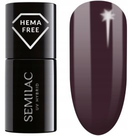 SEMILAC lakier hybrydowy 412 Earth Brown 7ml