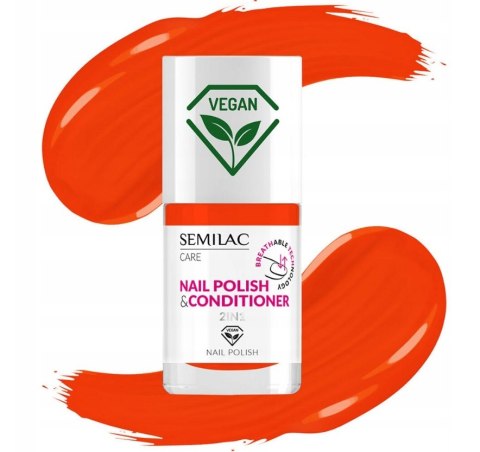 SEMILAC lakier klasyczny BREATHable 7ml 015