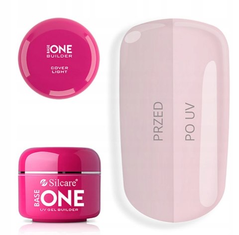 SILCARE ŻEL UV DO PAZNOKCI BASE ONE COVER LIGHT 15G