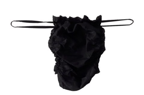 STRINGI MĘSKIE MAJTKI JEDNORAZ. MĘSKIE CZARNE 1szt